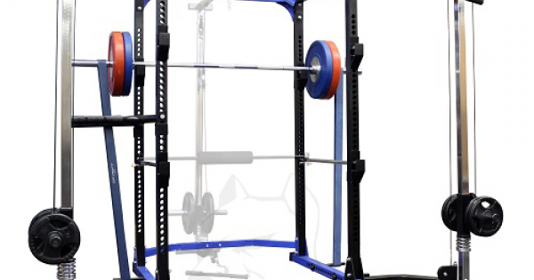 Squat Rack with Cable Crossover